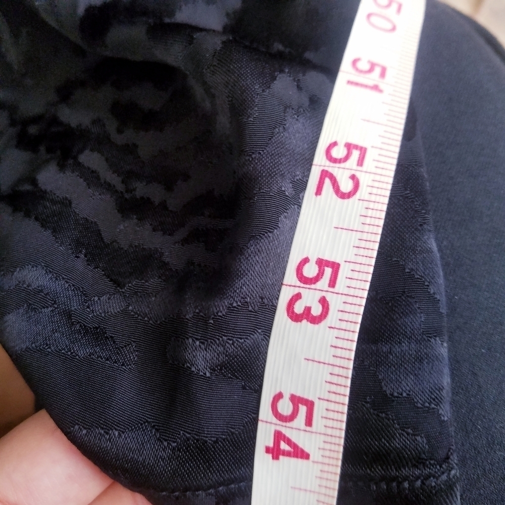 Good American | Sweetheart Neckline Black Midi Dress L, Black‎ - Picture 8 of 10